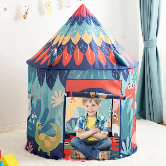 Kinder Spielen Spielzeug Zelte Tragbare Falten Tipi Zelt Jungen Mädchen Cubby Spielhaus Kinder Geschenke Outdoor Spielzeug Burg