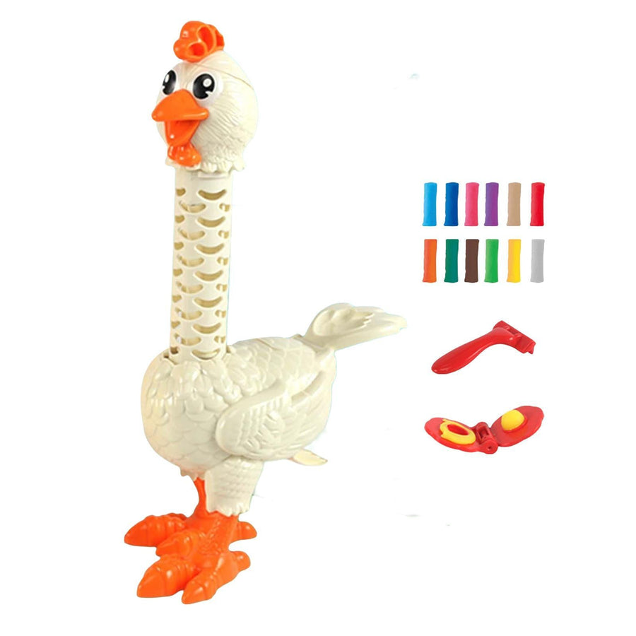 Hühnerkopf-Schiebespielzeug Bodenstall – intelligentes Aktivitätsspielzeug aus Buntton Mein Shop