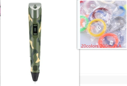 3D stift (3D print pen) zwei generation graffiti 3D stereoskopischen pinsel kinder puzzle malerei spielzeug