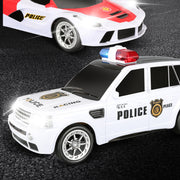 "Funkbetriebene Elektrofernbedienung Driftwagen Polizei Kinderspielzeug Musik Beleuchtung"