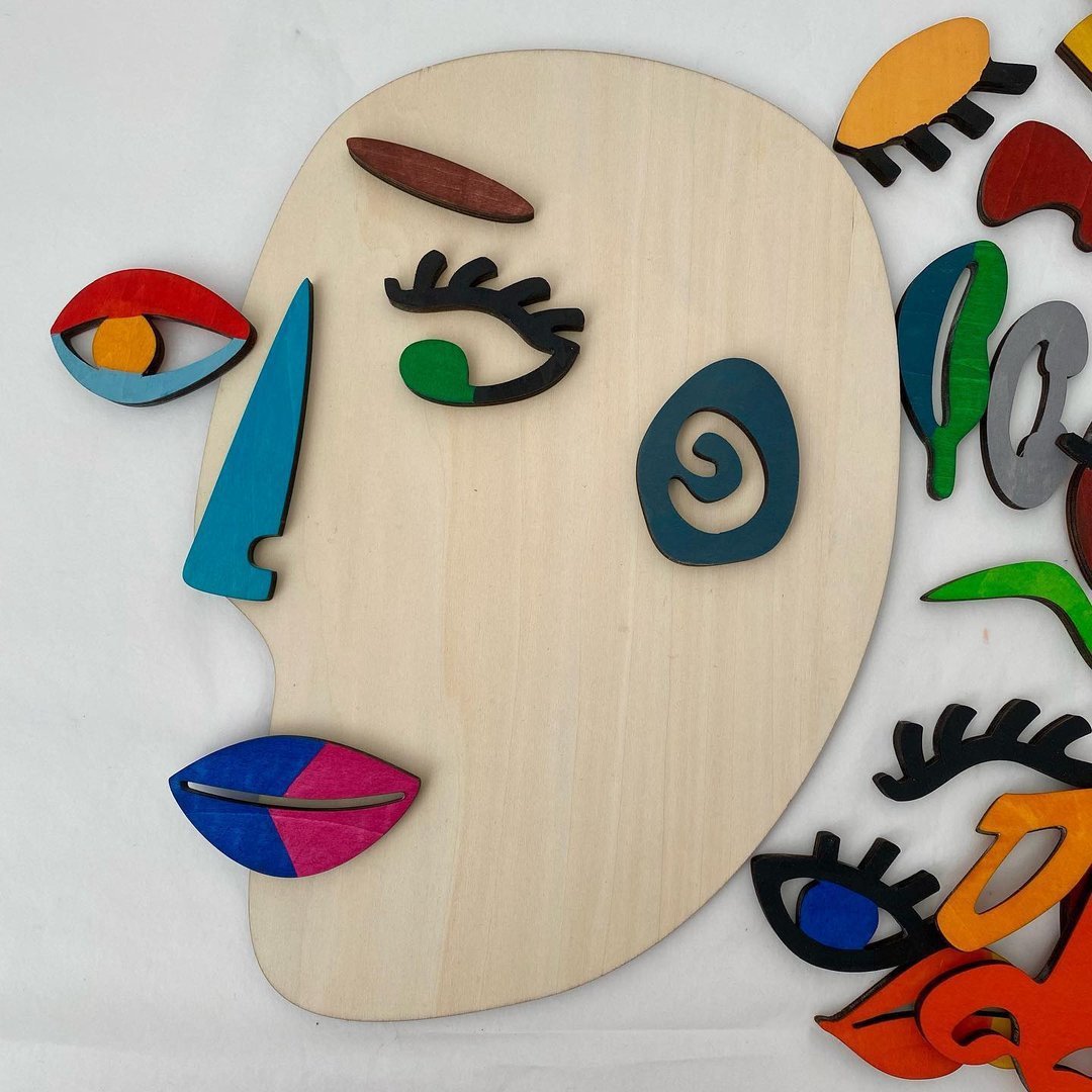 mytooy Montessori Kreativpuzzle aus Holz