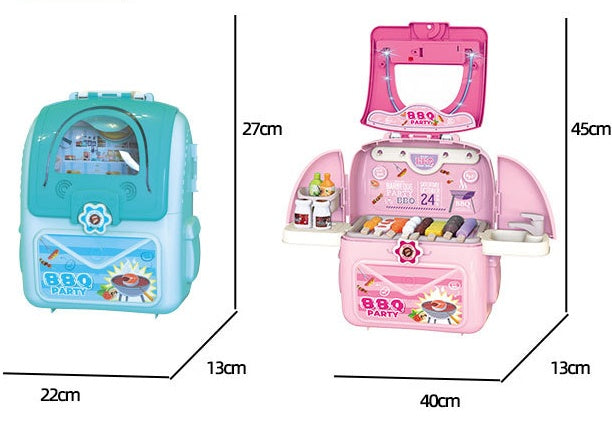 Pet Rucksack Raum Simulation Cartoon Pet Play Haus Spielzeug