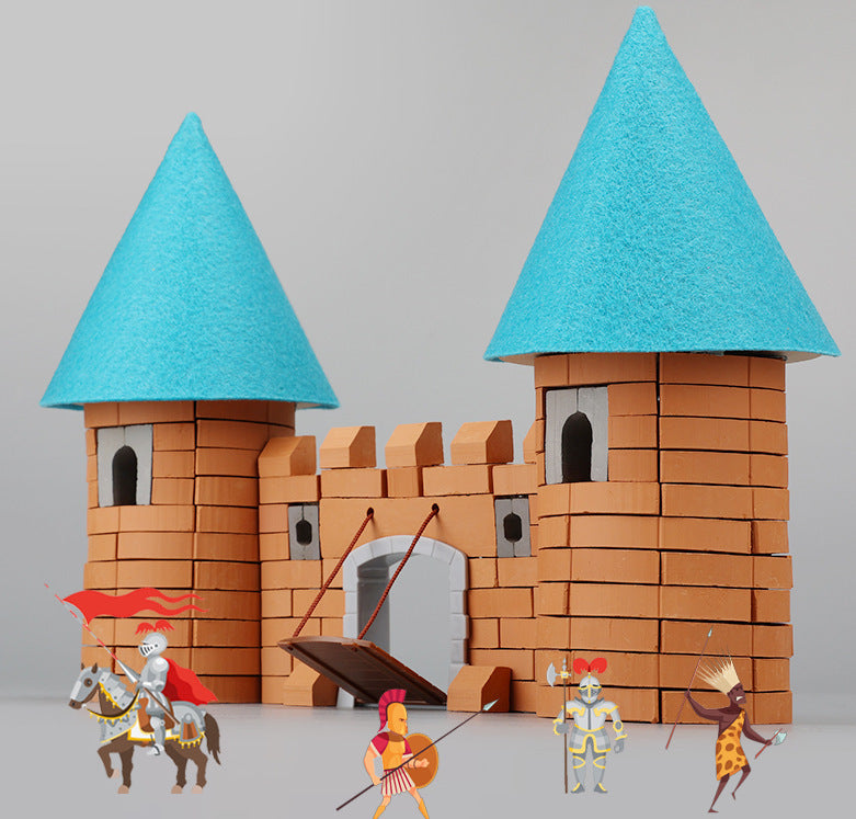 Pädagogisches Spielzeug Wenig Mason Spielzeug Mini Bauen EIN Haus
