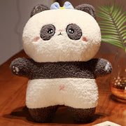 Süße Kaninchen-Panda-Puppe, rosa Schwein, Plüschspielzeug