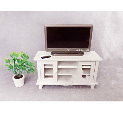 Mini Furniture Model Toys Flat Panel LCD TV