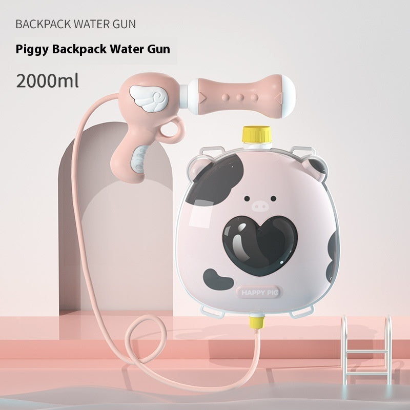 Kinder Cartoon Rucksack Wasser pistole Wasser Strand Spielzeug