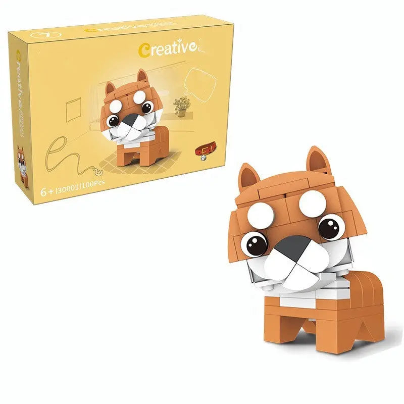 Kreative Tier 8 Koala Corgi Und Shiba Inu Nette Anzug Kinder Montage Bausteine Spielzeug Mein Shop