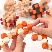 Langweilige hohe Schwierigkeit IQ Holz spielzeug