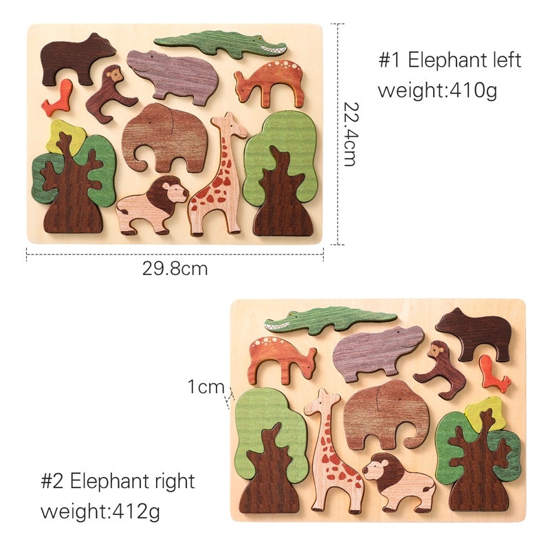 Kinder Tier Puzzle Spielzeug