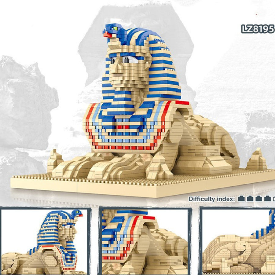 mytooy Sphinx Miniatur Klemmbausteine für Erwachsene