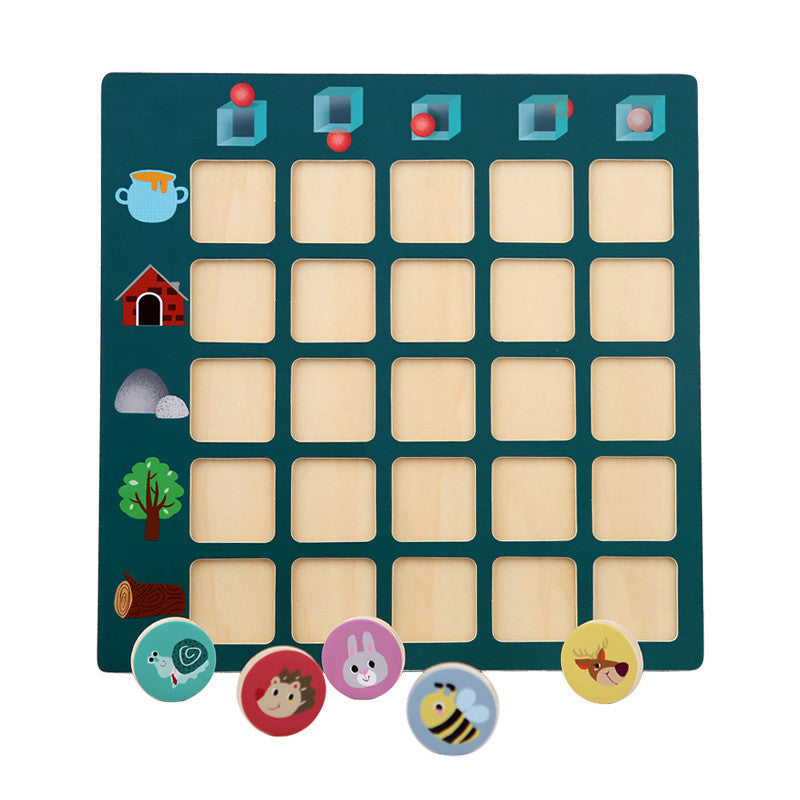 Kinder Holz Spielzeug Finden Orientierung Spiel Jungen Und Mädchen Logic