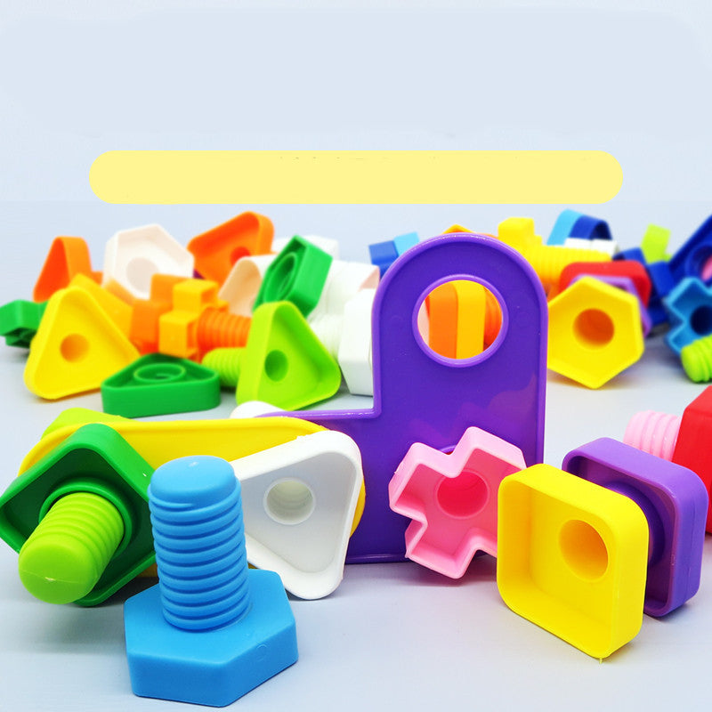 Schraube Spielzeug Baby Kinder Schraube Mutter Kombination Demontage Puzzle Montage Demontage Baustein Spielzeug