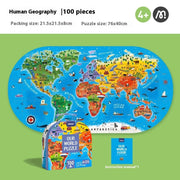 Flugzeug-Tier-Puzzle Kinder-Puzzle Papier-Spielzeug