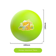 Kinder Basketball Pat Ball Gummiball Indoor-Stumm spielzeug