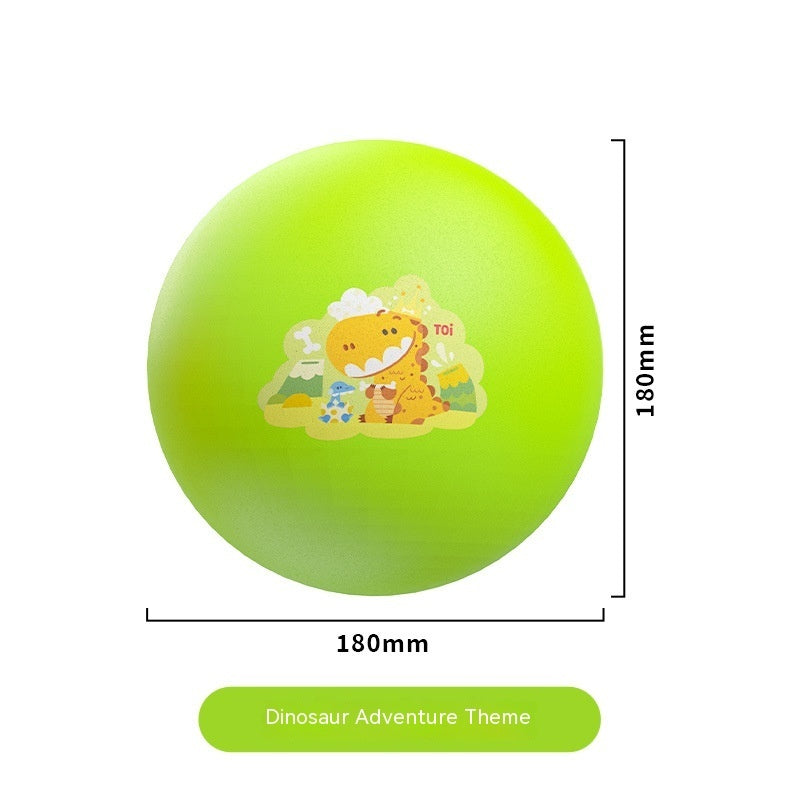 Kinder Basketball Pat Ball Gummiball Indoor-Stumm spielzeug