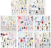 Magnetische Dressing Aufkleber Baby Kleidung Aufkleber Buch Mein Shop