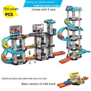 Track Toys Kinder große Auswurf Parkplatz Plastiks pielzeug
