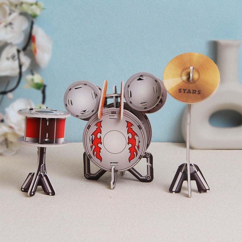 Kinder Drei dimensionales Puzzle Papier Pädagogisches Spielzeug