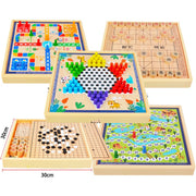 mytooy Holz-Brettspiel Sammlung