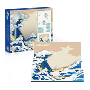 "Magisches Reich Puzzle mit kleinen Teilen Puzzle Zusammenbau-Spielzeug"