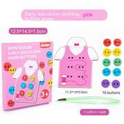mytooy Montessori Knopf- und Schnürspiel