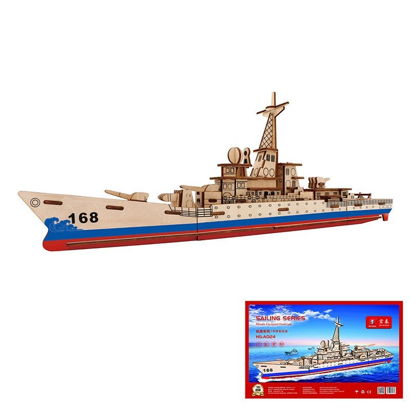 Kreative Holz 3D Puzzle Spielzeug