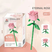 Valentinstag Rose Puzzle zusammen gebaut Baustein Spielzeug