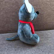 Niedliche Weihnachts-Hirsch und kleine Maus-Plüschtiere
