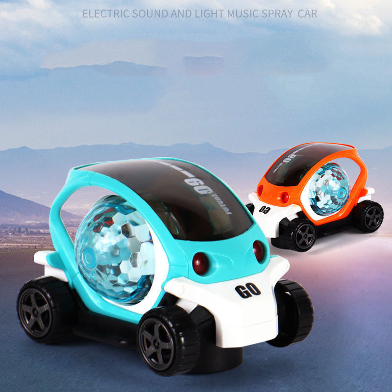 Cooles Raumkapsel-Auto 3D-Licht Mit Musik Kinderspielzeug