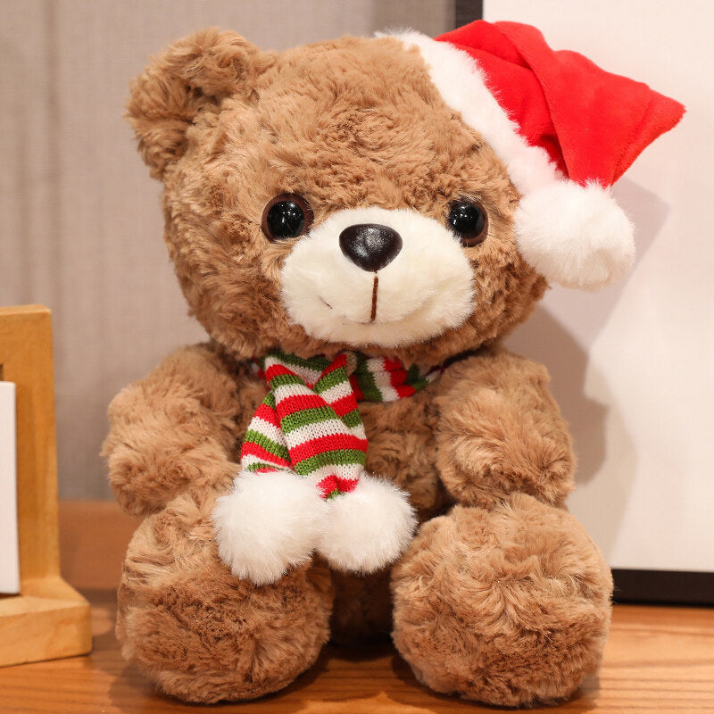 Niedliches kleines Bär Plüschs pielzeug Puppe Weihnachts dekoratives Geschenk