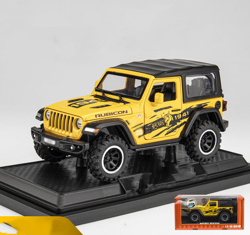 Simulation Jeep Kinder Auto Modell Pädagogisches Spielzeug