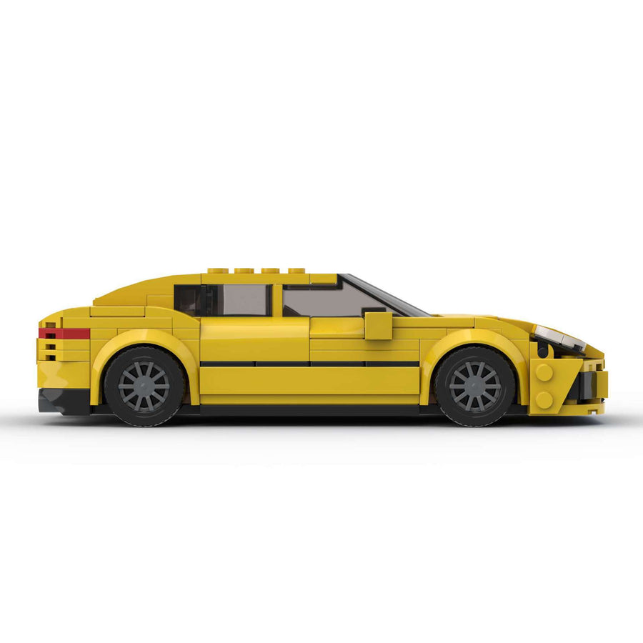 Baustein Modell Rennwagen Sportwagen Moc Kinder pädagogische Bausteine Spielzeug