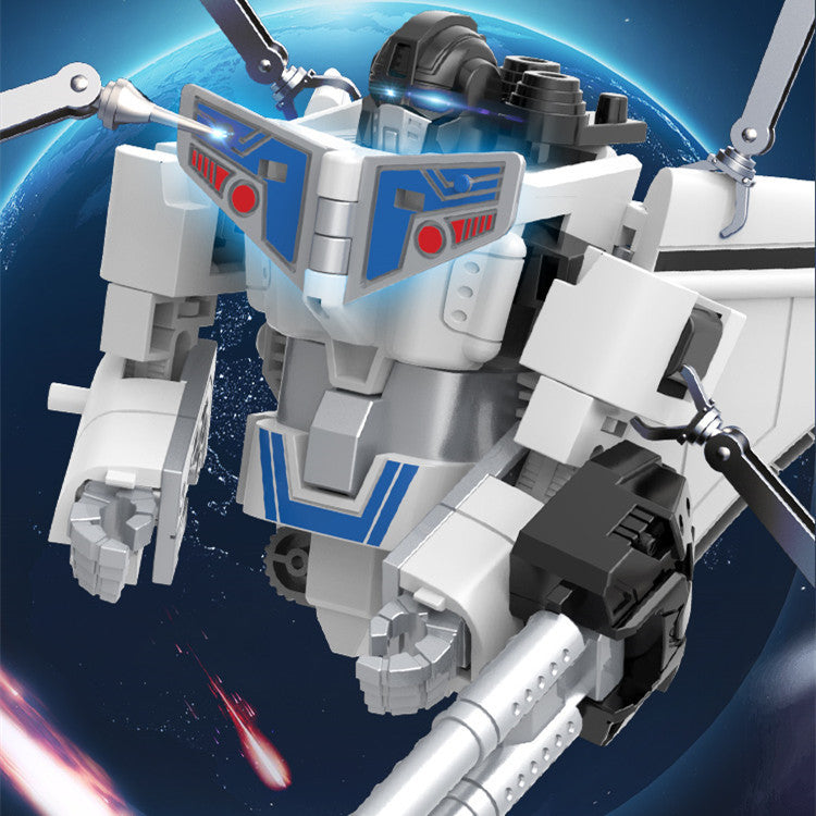 mytooy Weltraum Raketen-Roboter Klemmbausteine