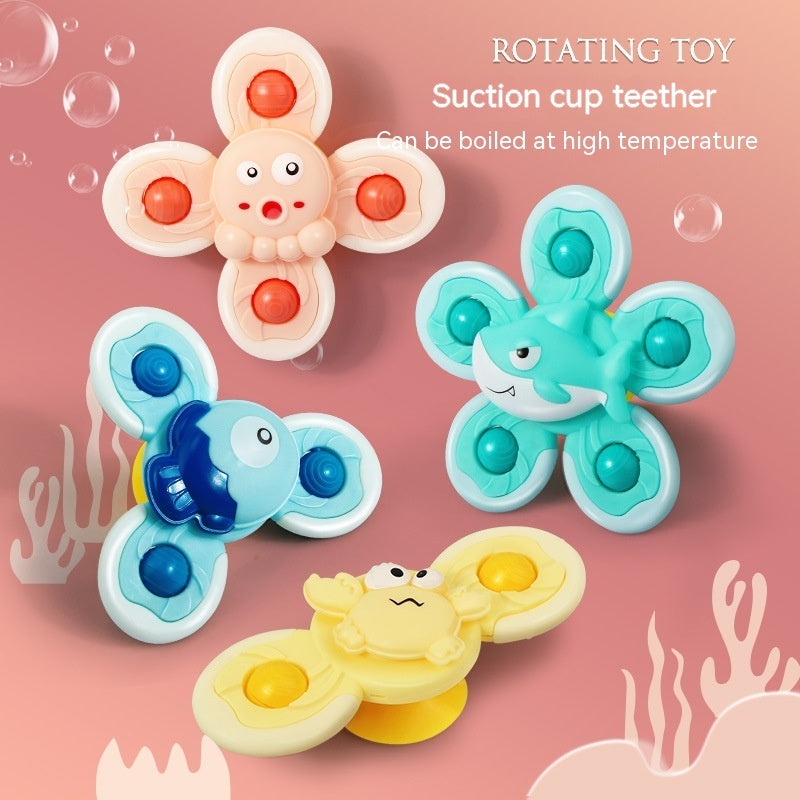 Baby Drehtisch Esszimmers tuhl Sauger Spielzeug Puzzle Biteble Tether Rassel