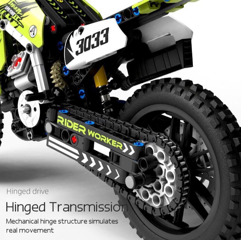Bausteine Motorrad Modell kinder Pädagogisches Montage Spielzeug