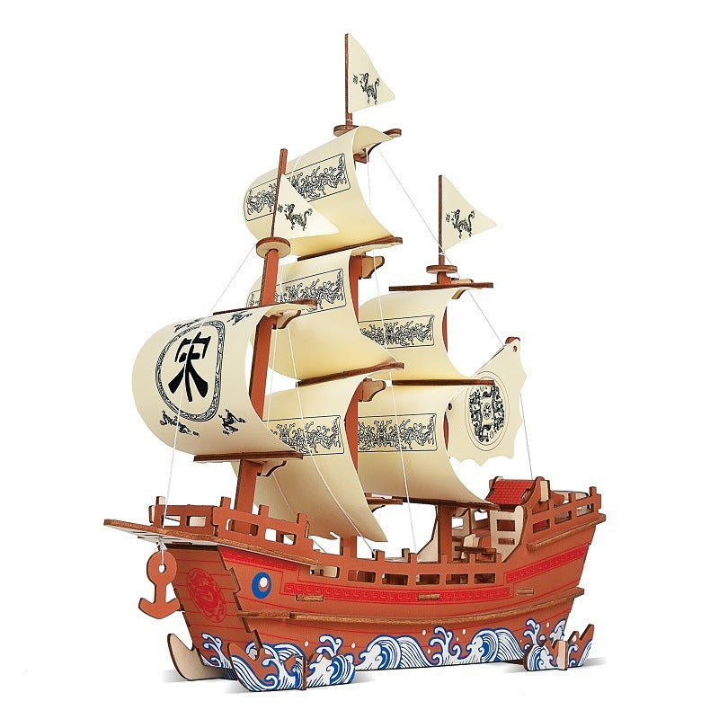 Kreative Holz 3D Puzzle Spielzeug