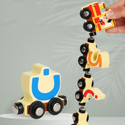Arabisch Russisch Magnetischer Zug Kinderspiel zeug