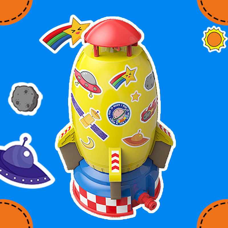 Kinder Raum Rakete Sprinkler Spinner