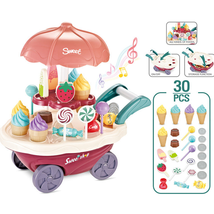 Kinder Spielzeug Set: Mini Candy Car Simulation Spielhaus