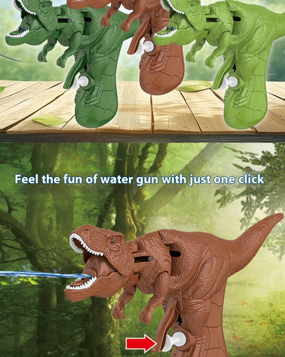 Kinder Presse Dinosaurier Oral Irrigator Ziqi Cartoon Manuell Wasserspiel Spielzeug im Freien