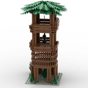 Kleine Partikel Bausteine kinder Spielzeug Montage Kleine Holz Turm