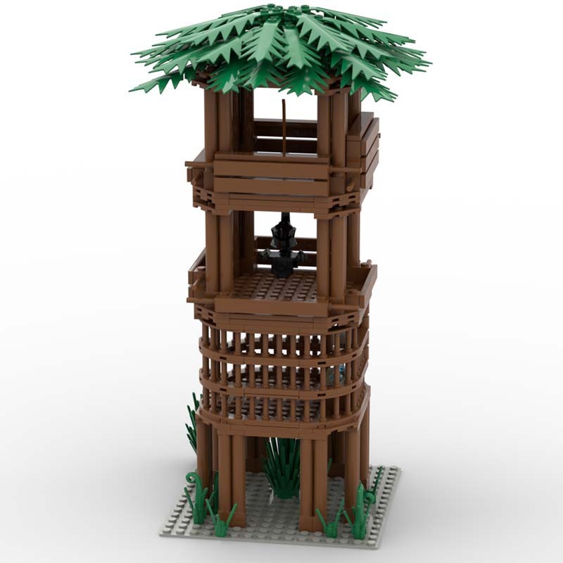 Kleine Partikel Bausteine kinder Spielzeug Montage Kleine Holz Turm