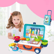 1 Set Von Spaß kinder Rolle Spielen Geschirr Pädagogisches Spielzeug Küche Werkzeug