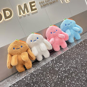 Paar Ornamente Puppe Keychain Samt Spielzeug