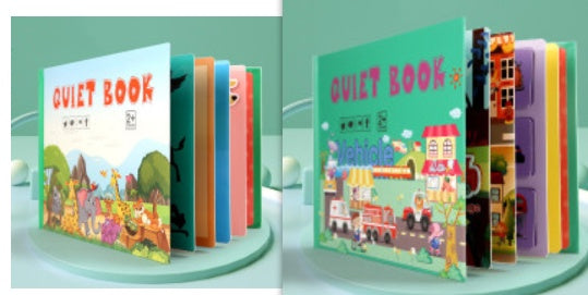Kinder Pädagogisches Spielzeug Wiederholt Klebte Bücher Zu Lesen
