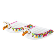 Outdoor-Park-Gras-Wasserspray-Doppel-Surf-Wasserrutsche-Aufblasbare Spielzeuge