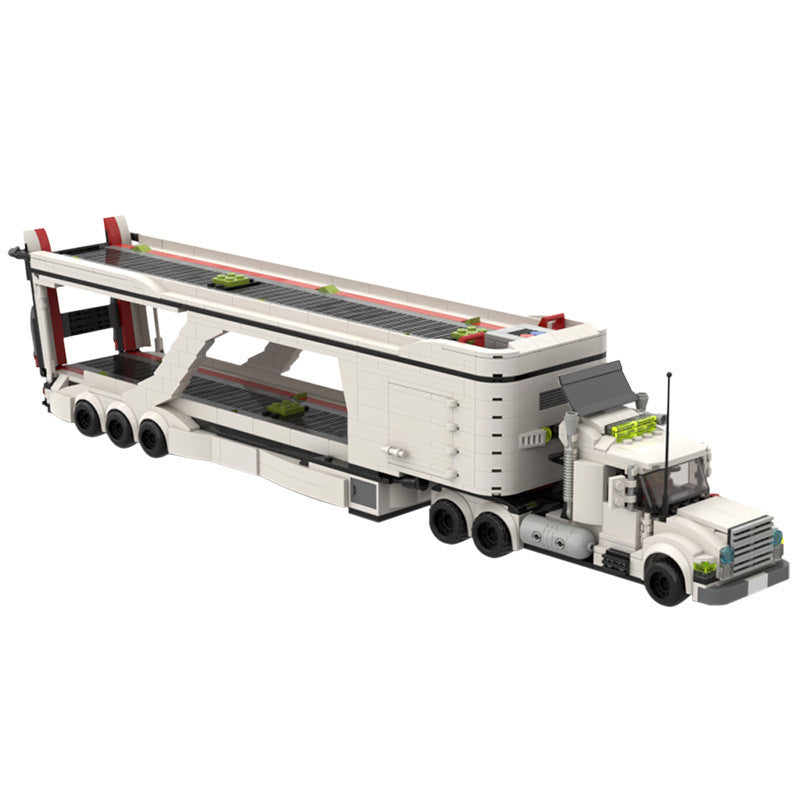 8-Gitter-Auto-Transport-Lastwagen Montage-Lernspielzeug