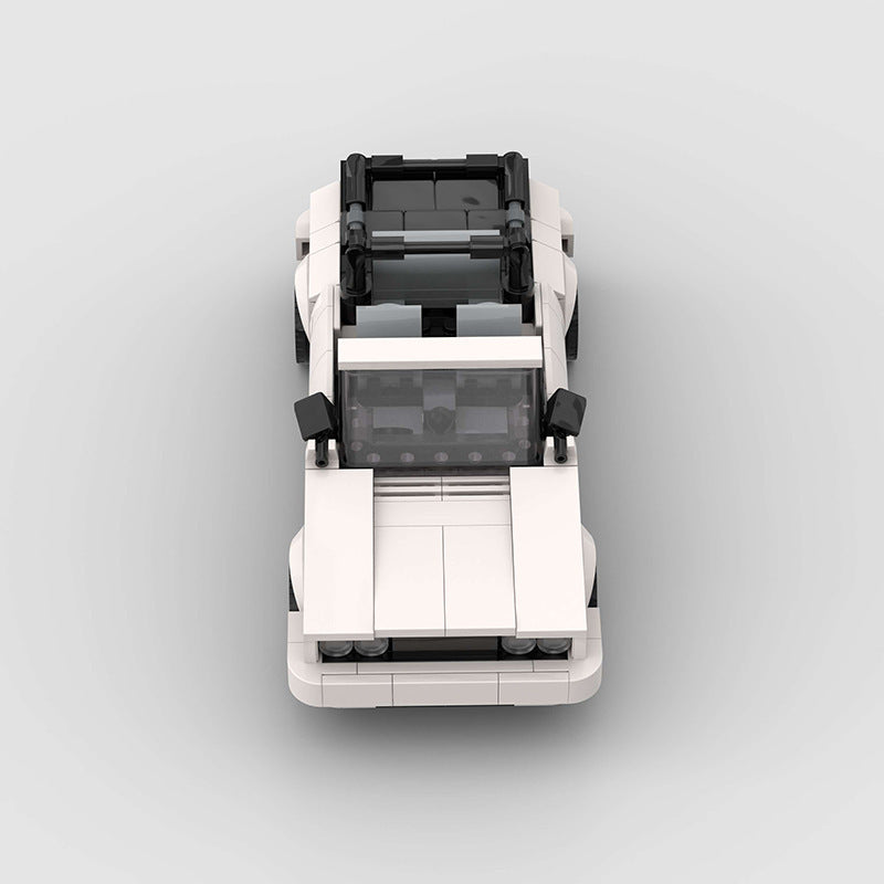 "Small Particle MK1 Cabriolet Racing MOC Zusammengebautes Bauklötze Spielzeug"