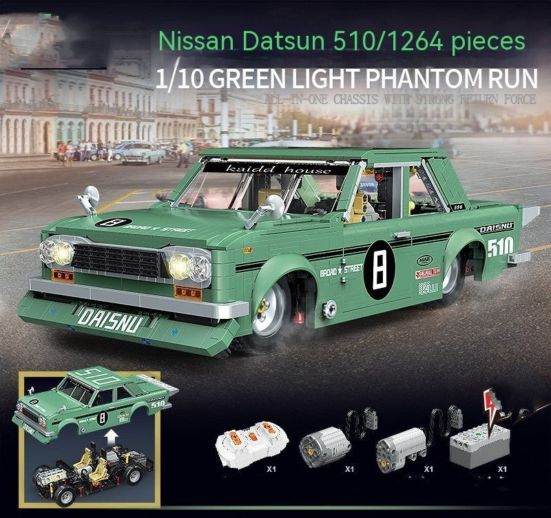 mytooy Modellauto Green Light Phantom Run
