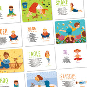 Baby Frühen Bildung Pädagogisches Spielzeug Kindergarten Intelligenz Entwicklung Yoga Karte